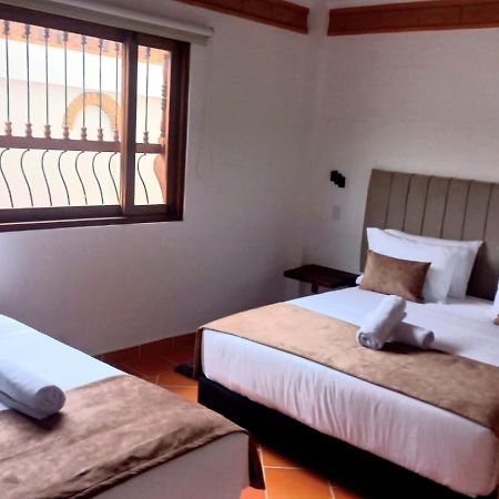 Hotel Santa Barbara Sachica Villa de Leyva Eksteriør bilde