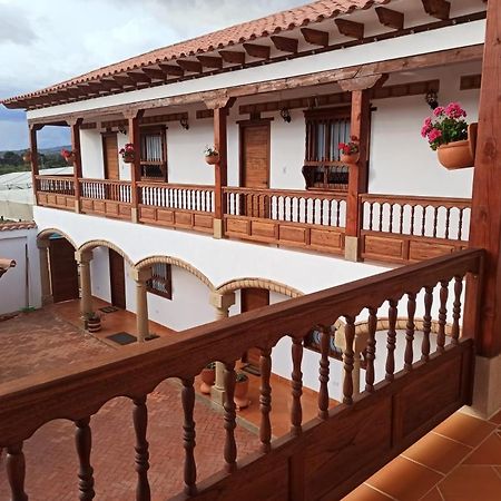 Hotel Santa Barbara Sachica Villa de Leyva Eksteriør bilde