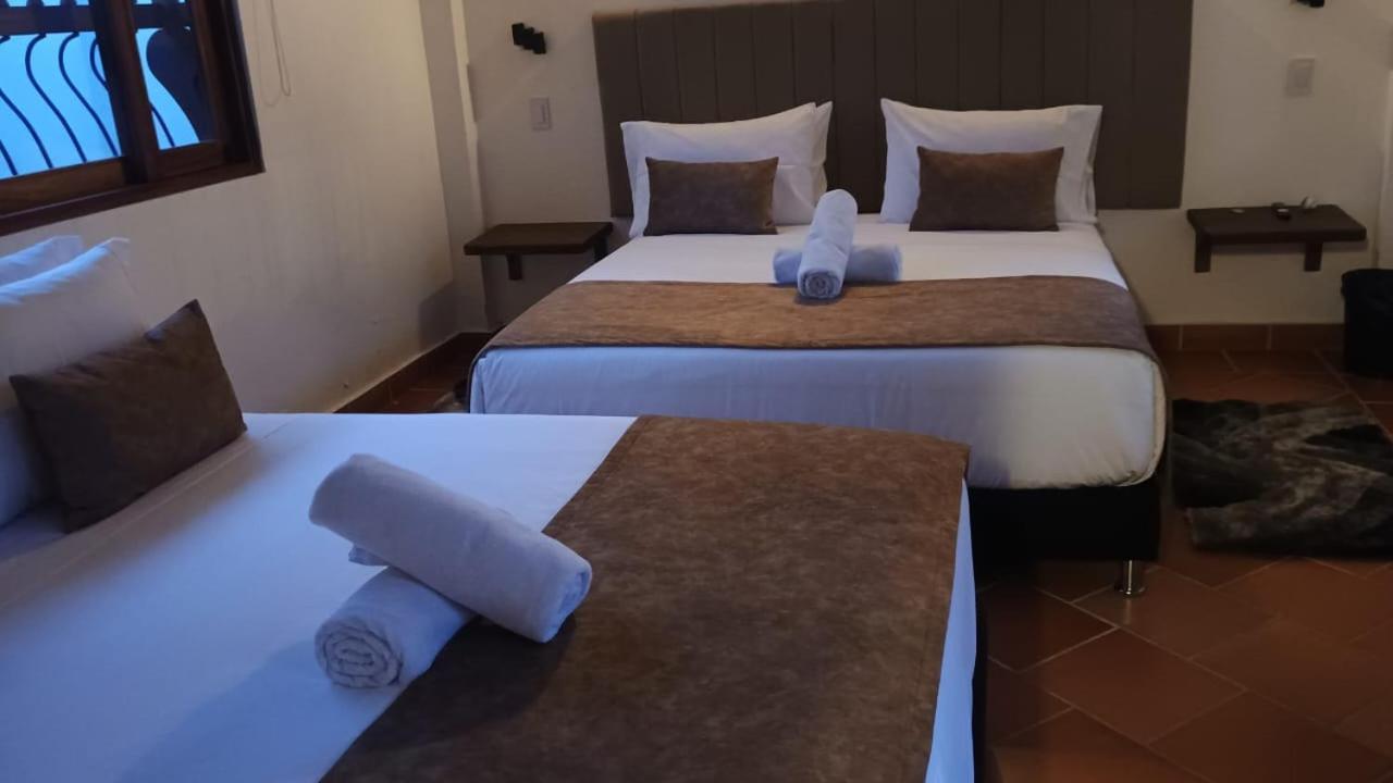 Hotel Santa Barbara Sachica Villa de Leyva Eksteriør bilde