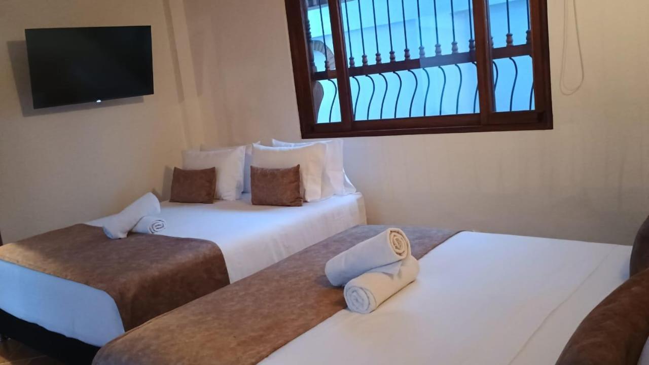 Hotel Santa Barbara Sachica Villa de Leyva Eksteriør bilde