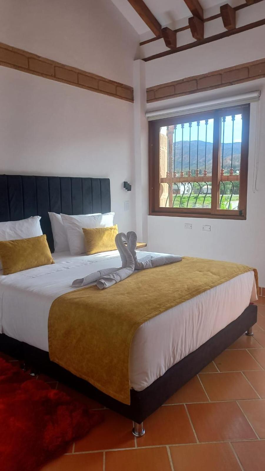 Hotel Santa Barbara Sachica Villa de Leyva Eksteriør bilde
