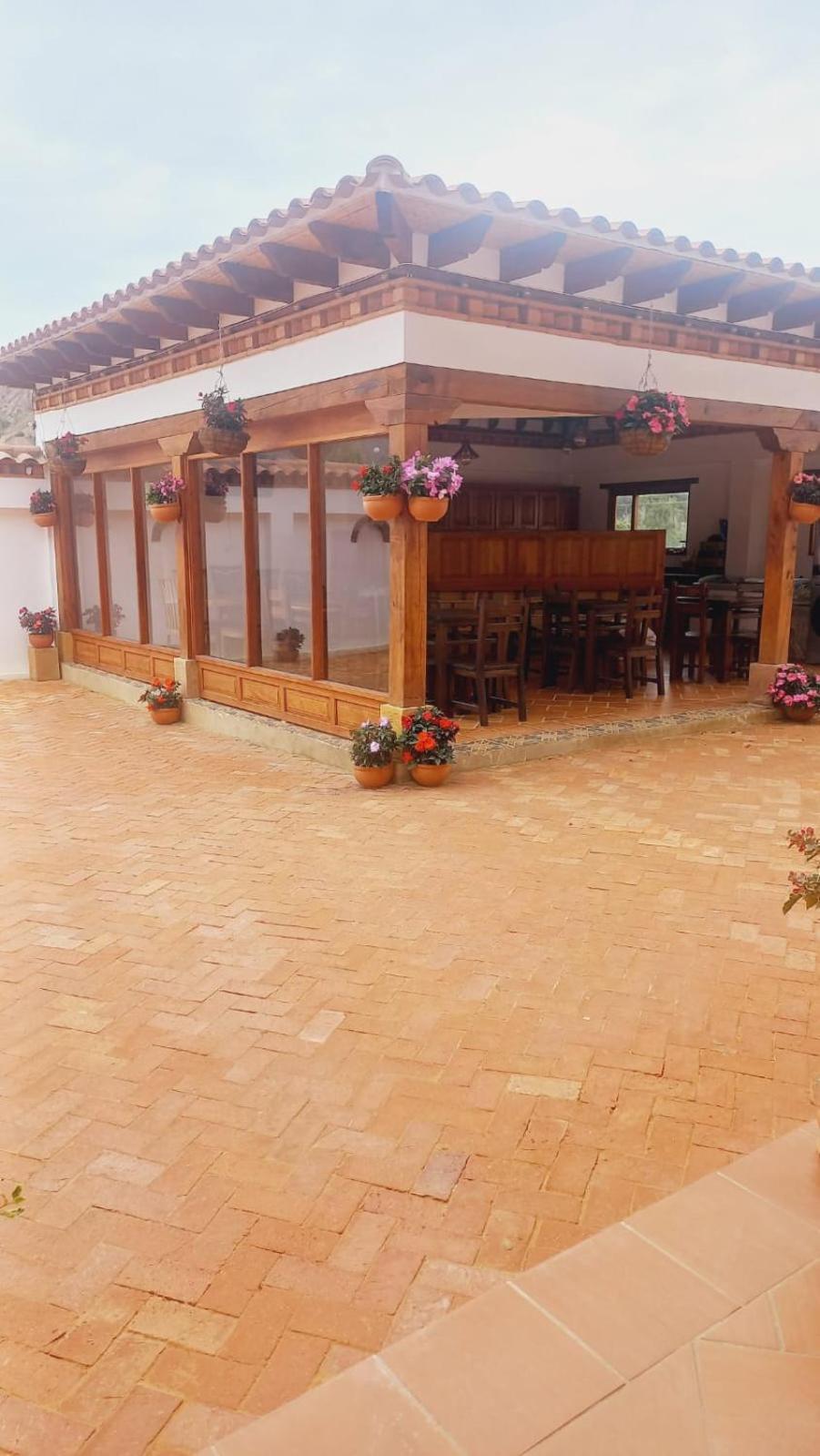 Hotel Santa Barbara Sachica Villa de Leyva Eksteriør bilde